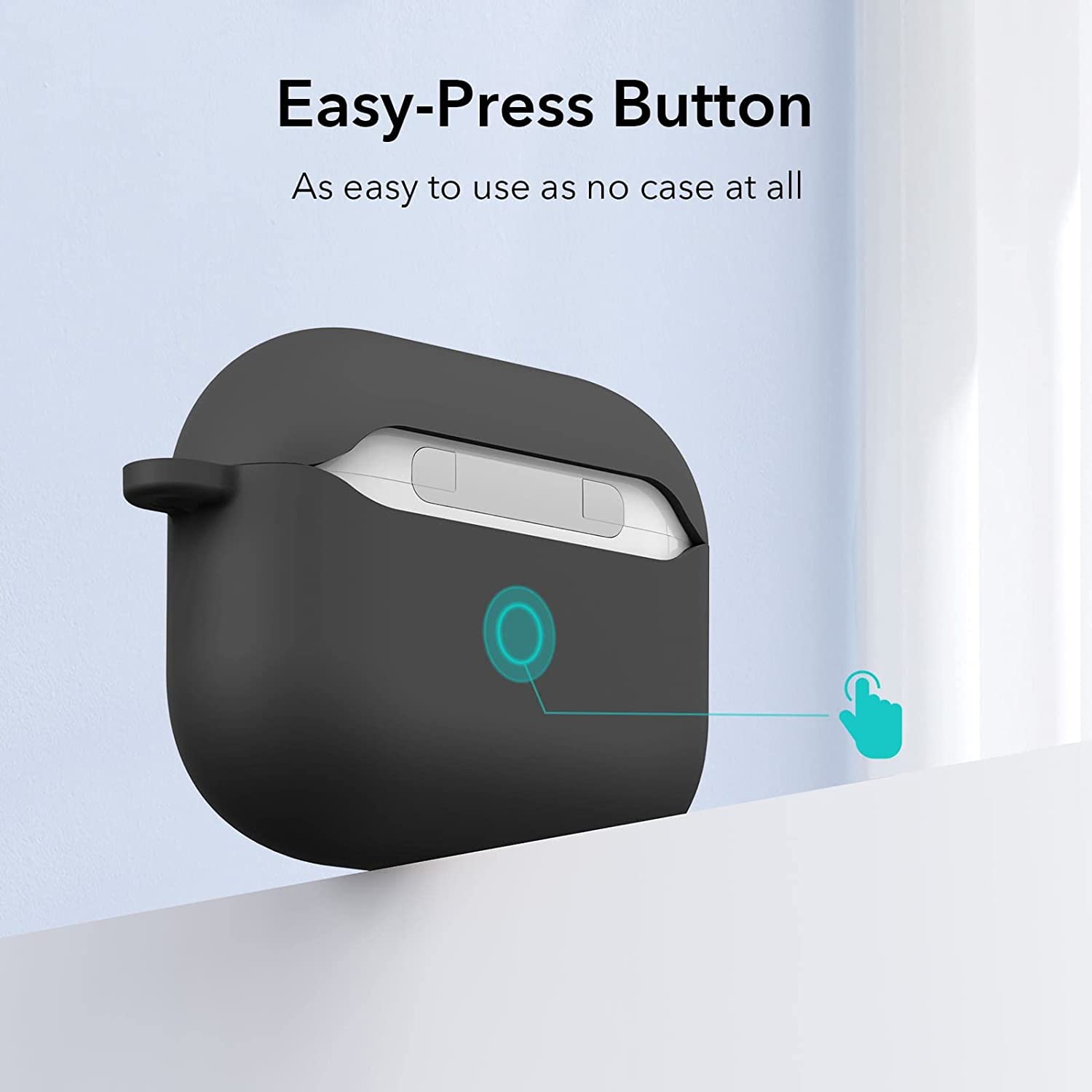 ESR HaloLock MagSafe Soft Case AirPods 3 Black APPLE AIRPODS ESR ESR HaloLock MagSafe Soft Case AirPods 3 Black - Image 12