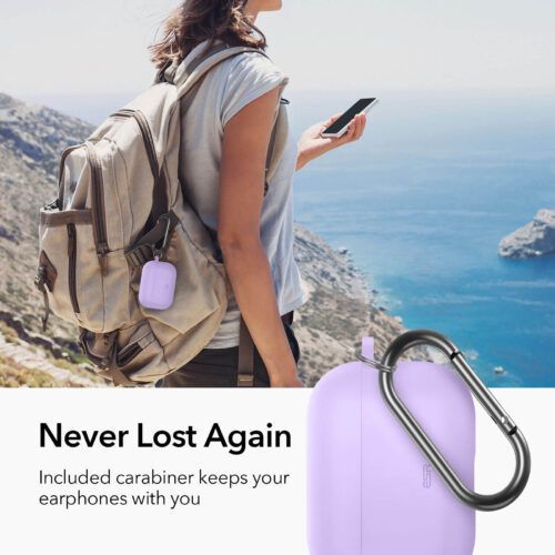 Alternative view of ESR AirPods 3 Bounce Series Case Lavender
