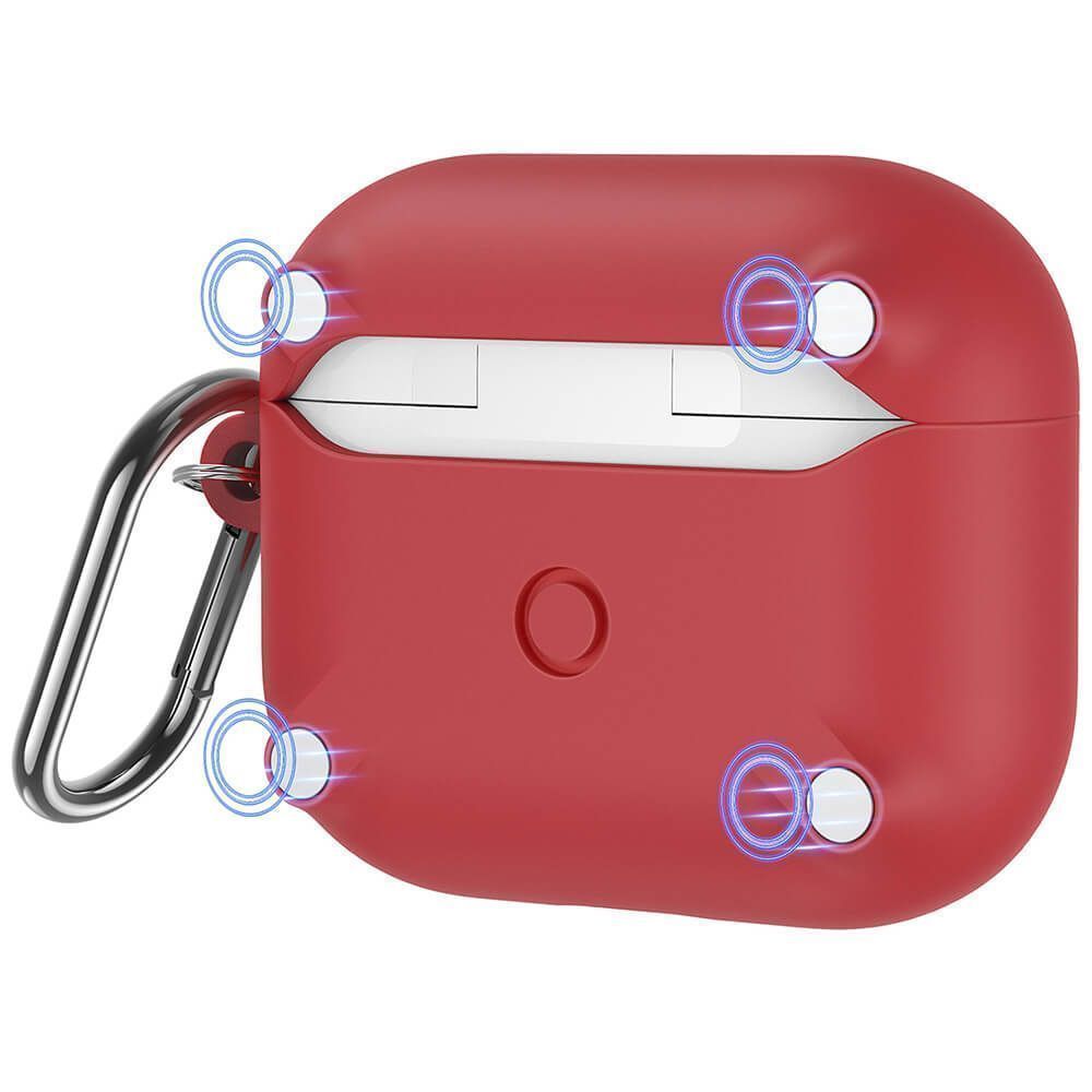 ESR HaloLock MagSafe Soft Case AirPods 3 Red APPLE AIRPODS ESR ESR HaloLock MagSafe Soft Case AirPods 3 Red - Image 7