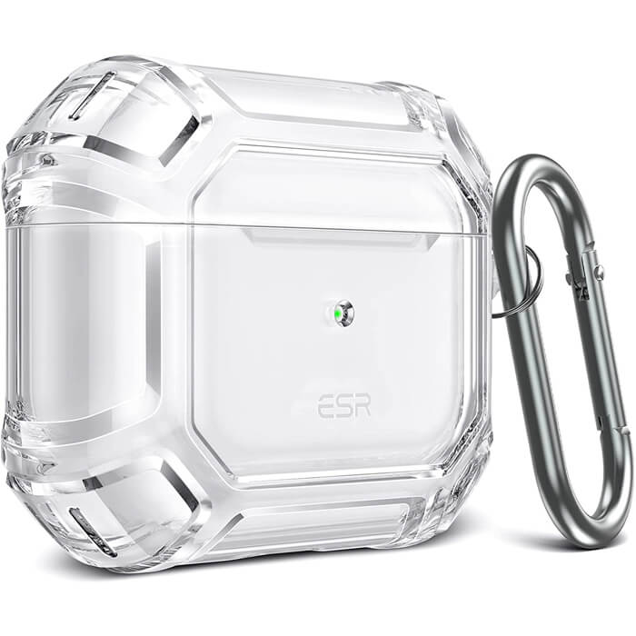 ESR Shock Armor Tought Case AirPods 3 Clear APPLE AIRPODS ESR ESR Shock Armor Tought Case AirPods 3 Clear