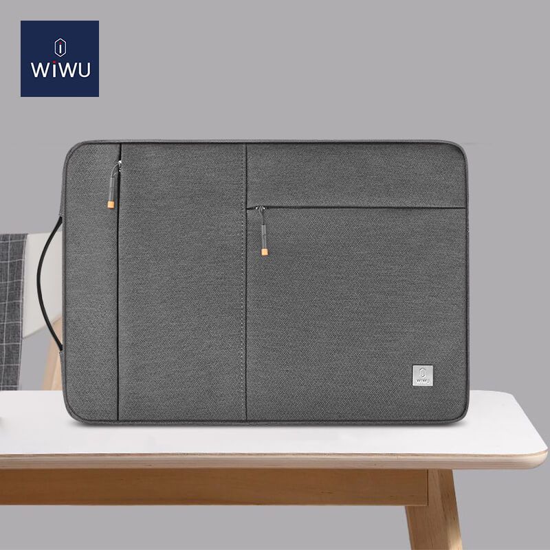 WiWU Alpha Slim Sleeve MacBook 16″ Gray GADGETS WIWU WiWU Alpha Slim Sleeve MacBook 16" Gray - Image 2