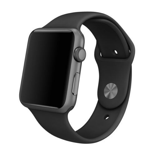 Μαύρο Silicone Λουράκι Apple Watch 38/40/41/42mm Series 10 2024