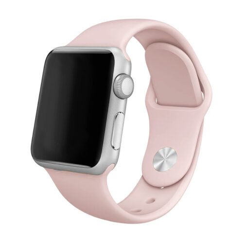 OEM Pink Sand Silicone Λουράκι Apple Watch 38/40/41/42mm Series 10 2024