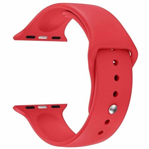 Alternative view of Kakapi Κόκκινο Silicone Λουράκι Apple Watch 38/40/41/42mm Series 10 2024