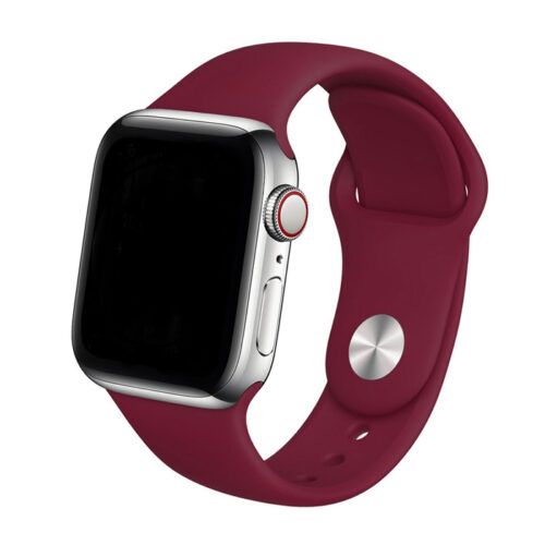 OEM Wine Silicone Λουράκι Apple Watch 38/40/41mm