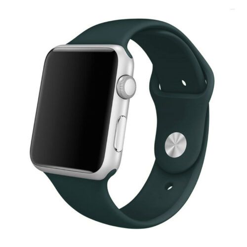 Λουράκι Silicone Pine Green Apple Watch 38/40/41/42mm Series 10/11