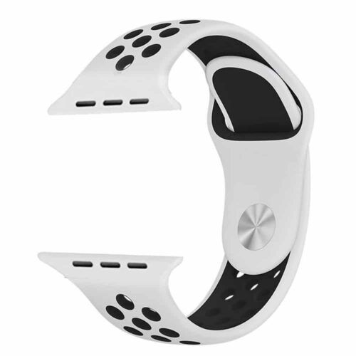 Alternative view of Kakapi Λευκό Sport Silicone Λουράκι Apple Watch 38/40/41/42mm Series 10 2024