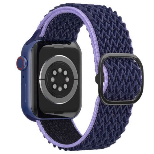 Elegant Nylon Strap Blue Apple Watch 44/45/46/49mm APPLE WATCH OEM Elegant Nylon Strap Blue Apple Watch 44/45/46/49mm
