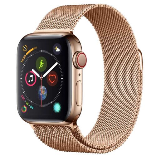 OEM Milanese Loop Rose Gold για Apple Watch 38/40/41/42mm Series 10 2024