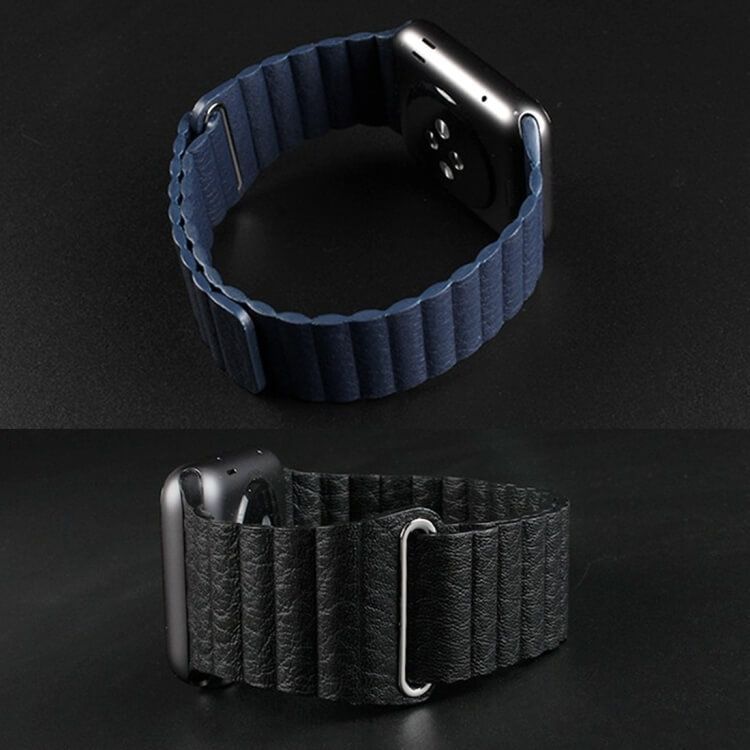 PU Magnetic Loop Black για Apple Watch 38/40/41/42mm Series 10 2024 APPLE WATCH OEM PU Magnetic Loop Black για Apple Watch 38/40/41/42mm Series 10 2024 - Image 5