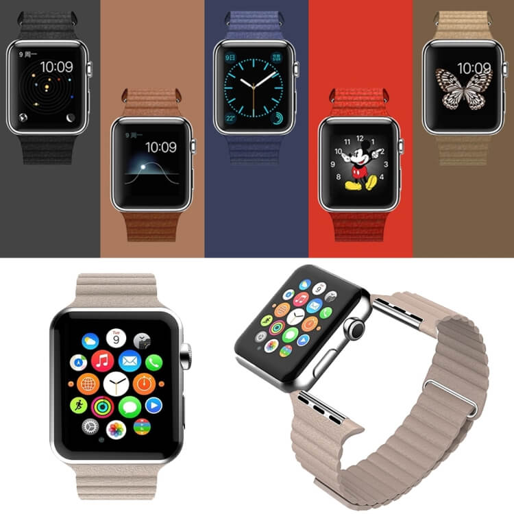 PU Magnetic Loop Grey για Apple Watch 38/40/41/42mm Series 10 2024 APPLE WATCH OEM PU Magnetic Loop Grey για Apple Watch 38/40/41/42mm Series 10 2024 - Image 6