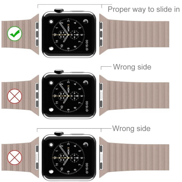 PU Magnetic Loop Grey για Apple Watch 38/40/41/42mm Series 10 2024 APPLE WATCH OEM PU Magnetic Loop Grey για Apple Watch 38/40/41/42mm Series 10 2024 - Image 7