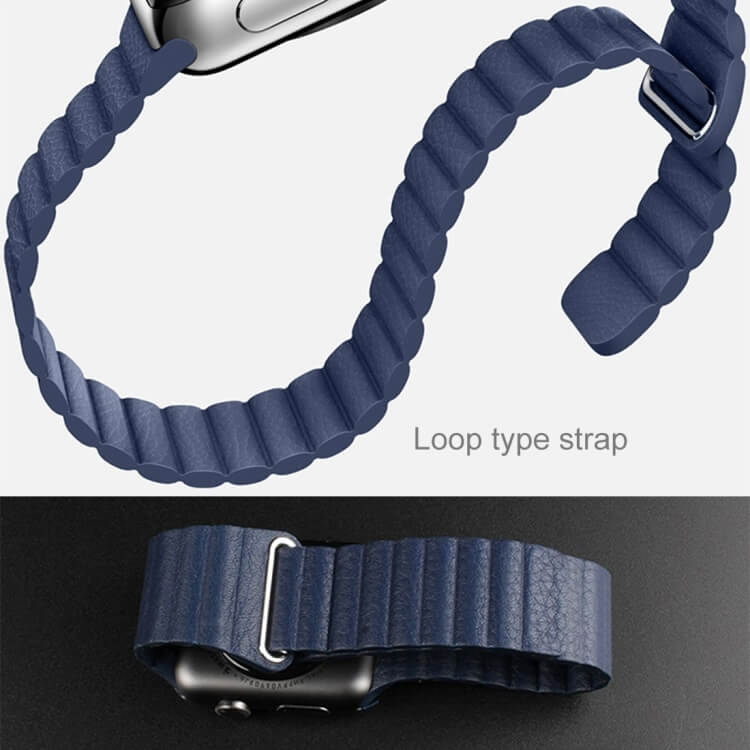 PU Magnetic Loop Grey για Apple Watch 38/40/41/42mm Series 10 2024 APPLE WATCH OEM PU Magnetic Loop Grey για Apple Watch 38/40/41/42mm Series 10 2024 - Image 5