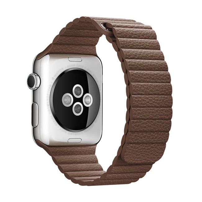 PU Magnetic Loop Brown για Apple Watch 38/40/41/42mm Series 10 2024 APPLE WATCH OEM PU Magnetic Loop Brown για Apple Watch 38/40/41/42mm Series 10 2024 - Image 8
