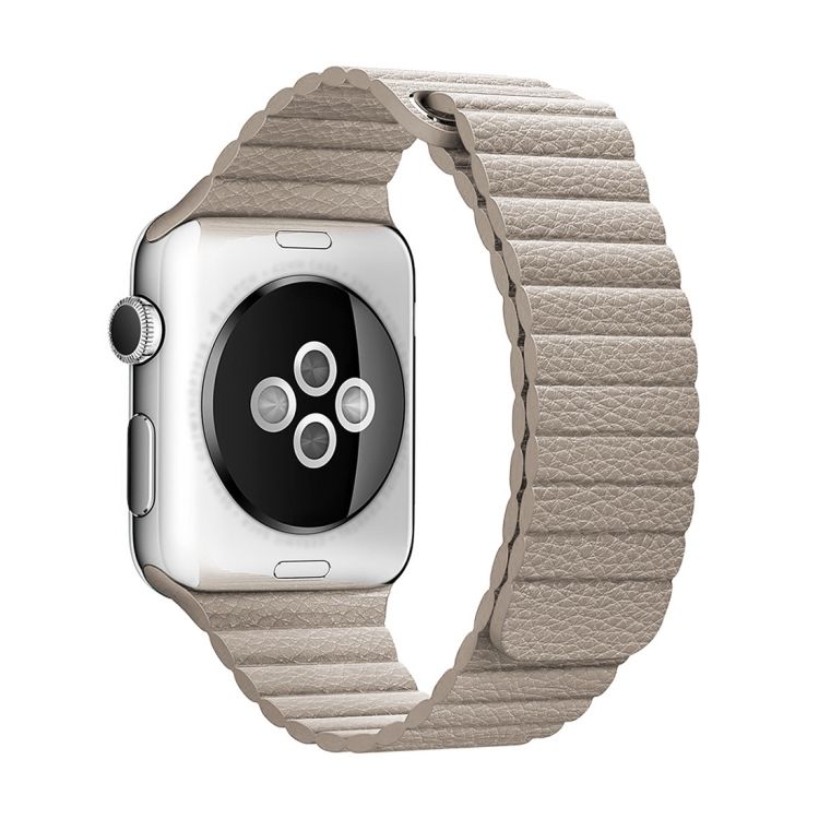 PU Magnetic Loop Grey για Apple Watch 38/40/41/42mm Series 10 2024 APPLE WATCH OEM PU Magnetic Loop Grey για Apple Watch 38/40/41/42mm Series 10 2024 - Image 8