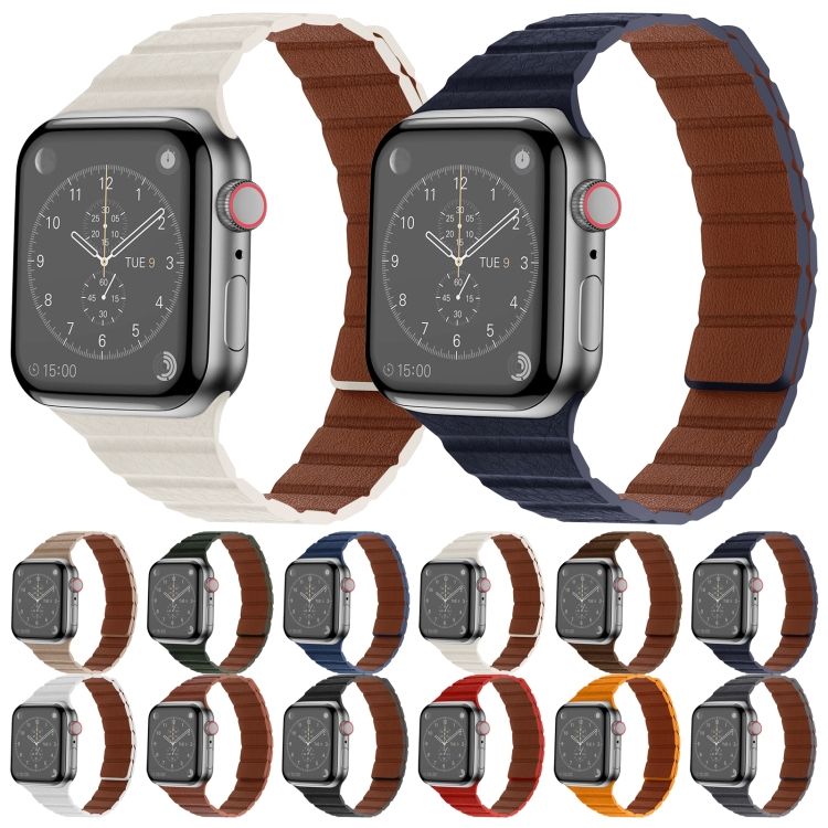 PU Slim Magnetic Loop Brown για Apple Watch 44/45/46/49mm APPLE WATCH OEM PU Slim Magnetic Loop Brown για Apple Watch 44/45/46/49mm - Image 4