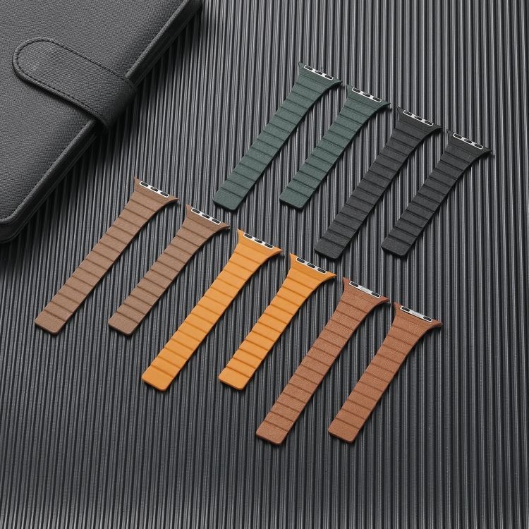 PU Slim Magnetic Loop Brown για Apple Watch 44/45/46/49mm APPLE WATCH OEM PU Slim Magnetic Loop Brown για Apple Watch 44/45/46/49mm - Image 2