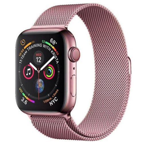 Milanese Loop Pink για Apple Watch 44/45/46/49mm