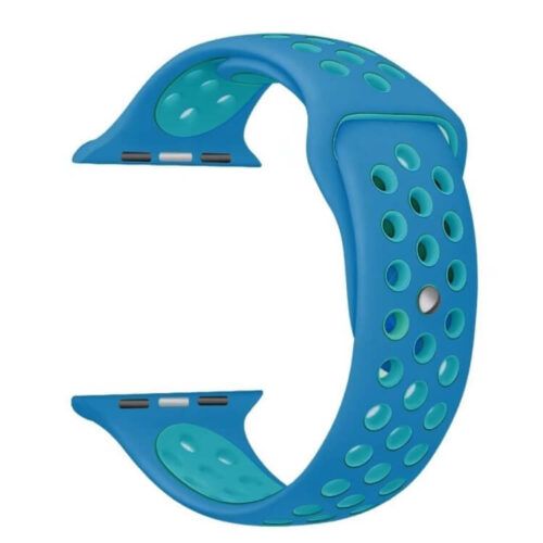 Alternative view of OEM Alaskan Blue Sport Silicone Λουράκι Apple Watch 44/45/46/49mm