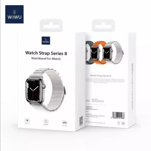 Alternative view of WiWU Alpine Nylon Loop Band Starlight Apple Watch 38/40/41/42mm Series 10 2024