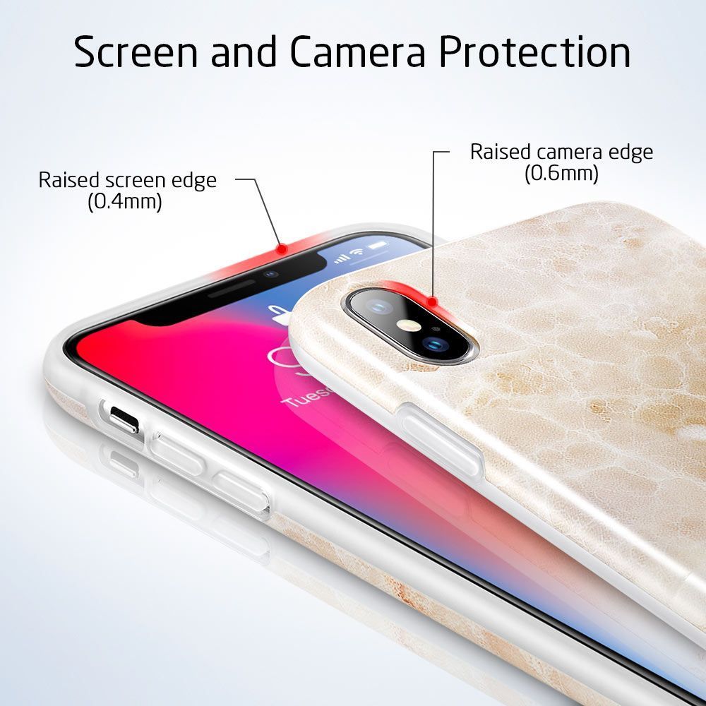 ESR iPhone X/Xs Soft Marble Light Coffee (B07BGS8BM4) STOCK OFFERS ESR ESR iPhone X/Xs Soft Marble Light Coffee (B07BGS8BM4) - Image 8