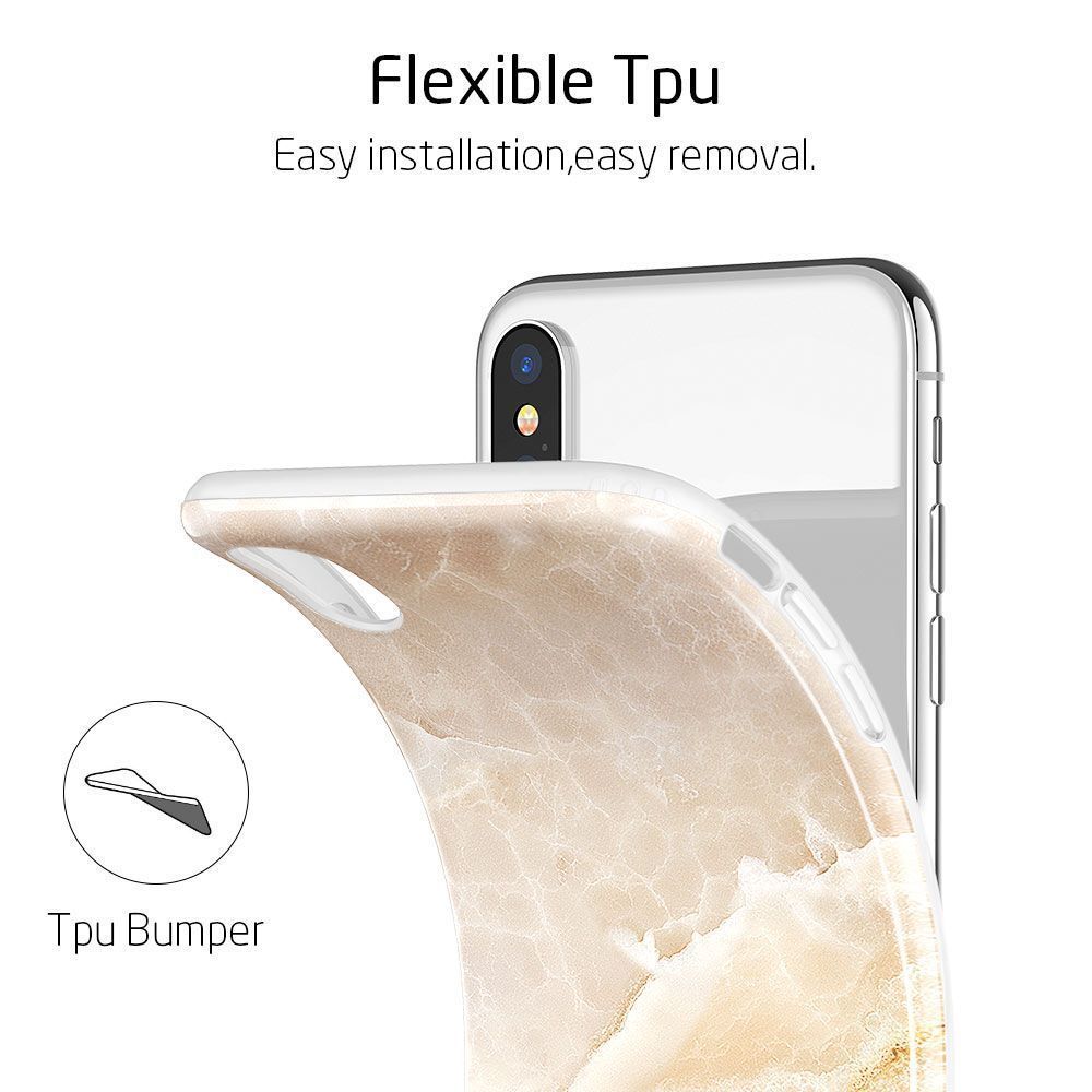 ESR iPhone X/Xs Soft Marble Light Coffee (B07BGS8BM4) STOCK OFFERS ESR ESR iPhone X/Xs Soft Marble Light Coffee (B07BGS8BM4) - Image 6
