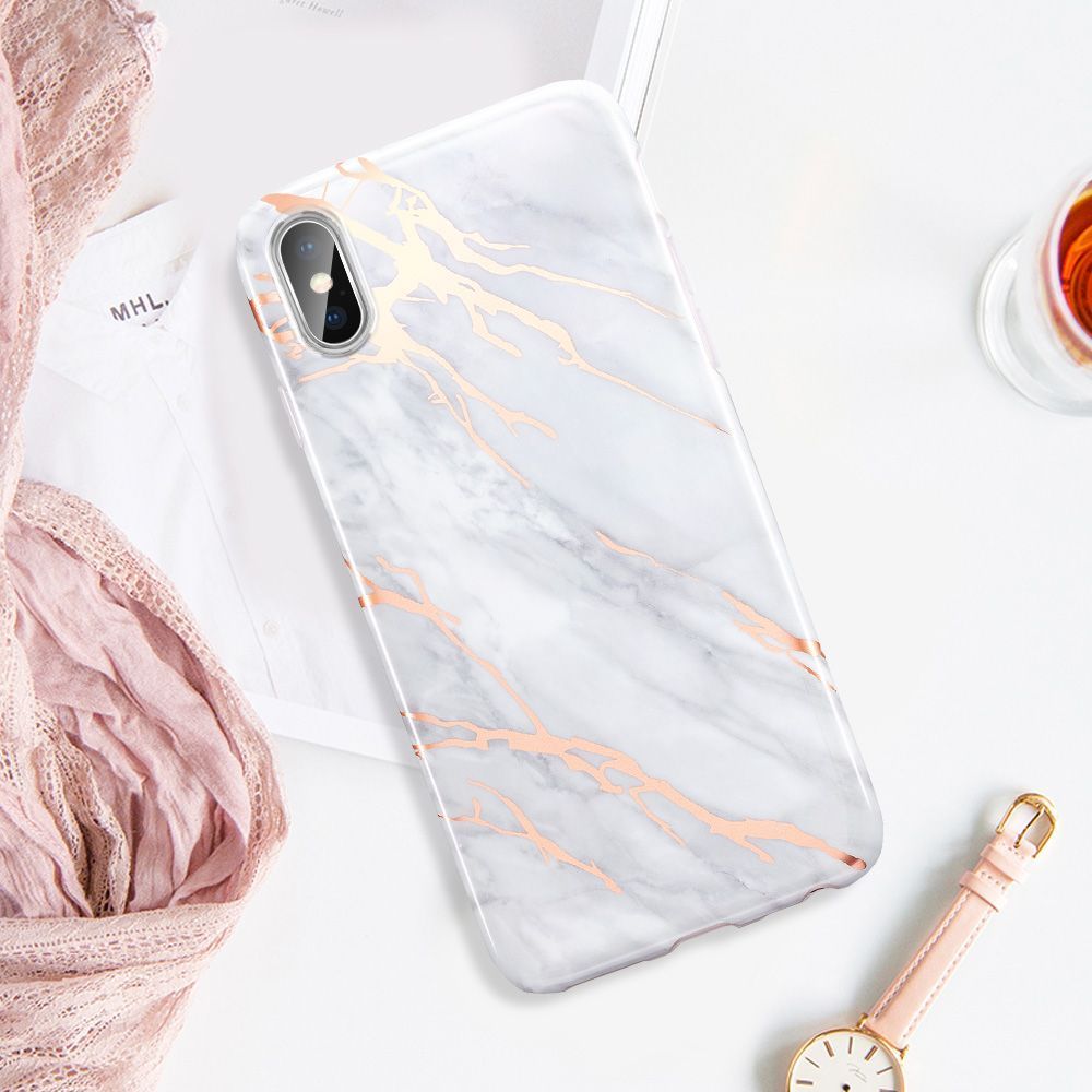 ESR iPhone Xs Max Soft Marble Grey Gold (B07FLTWMBS) STOCK OFFERS ESR ESR iPhone Xs Max Soft Marble Grey Gold (B07FLTWMBS) - Image 3