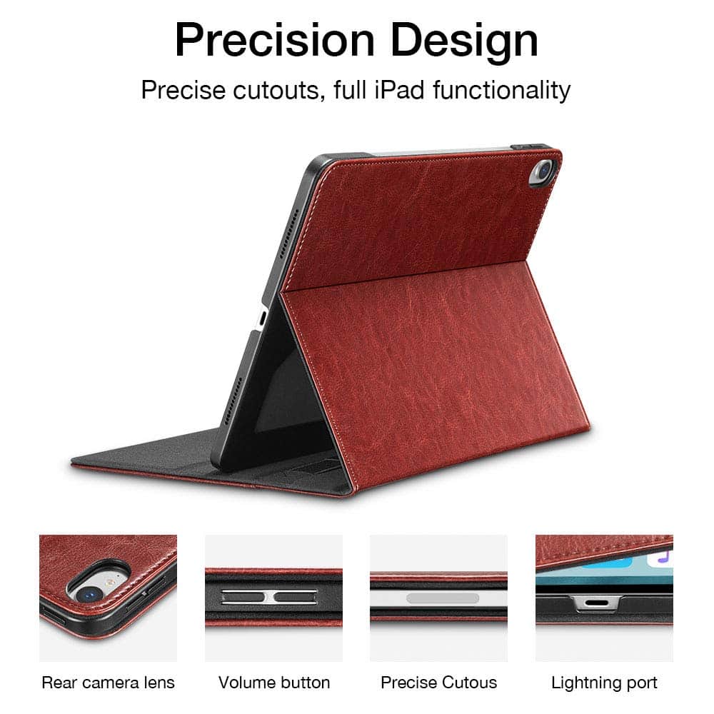ESR Intelligent 2nd Gen Leather Brown iPad Pro 11 (Apple Pencil Charging Compatible) ΘΗΚΕΣ ESR ESR Intelligent 2nd Gen Leather Brown iPad Pro 11 (Apple Pencil Charging Compatible) - Image 7