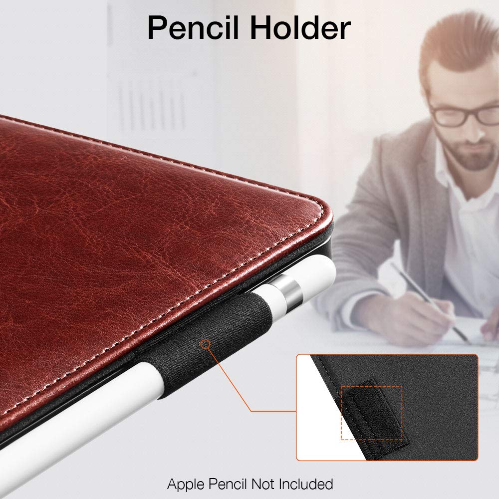 ESR Intelligent 2nd Gen Leather Brown iPad Pro 11 (Apple Pencil Charging Compatible) ΘΗΚΕΣ ESR ESR Intelligent 2nd Gen Leather Brown iPad Pro 11 (Apple Pencil Charging Compatible) - Image 3