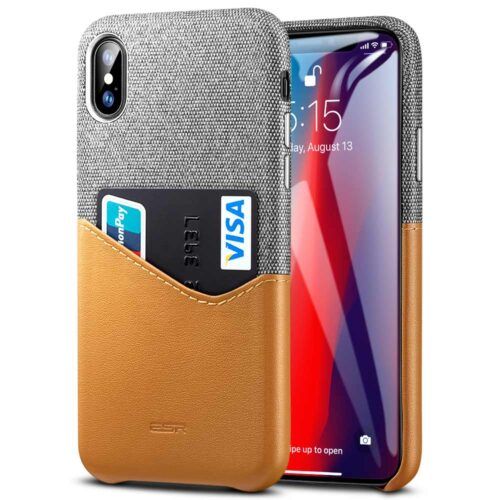 ESR iPhone Xs Max Metro Wallet Case Brown STOCK OFFERS ESR ESR iPhone Xs Max Metro Wallet Case Brown