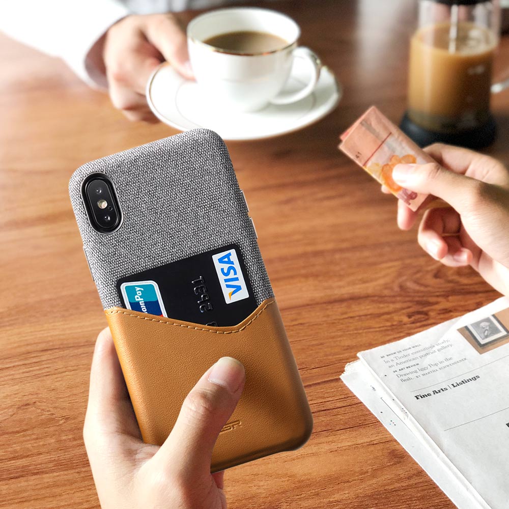 ESR iPhone Xs Max Metro Wallet Case Brown STOCK OFFERS ESR ESR iPhone Xs Max Metro Wallet Case Brown - Image 6