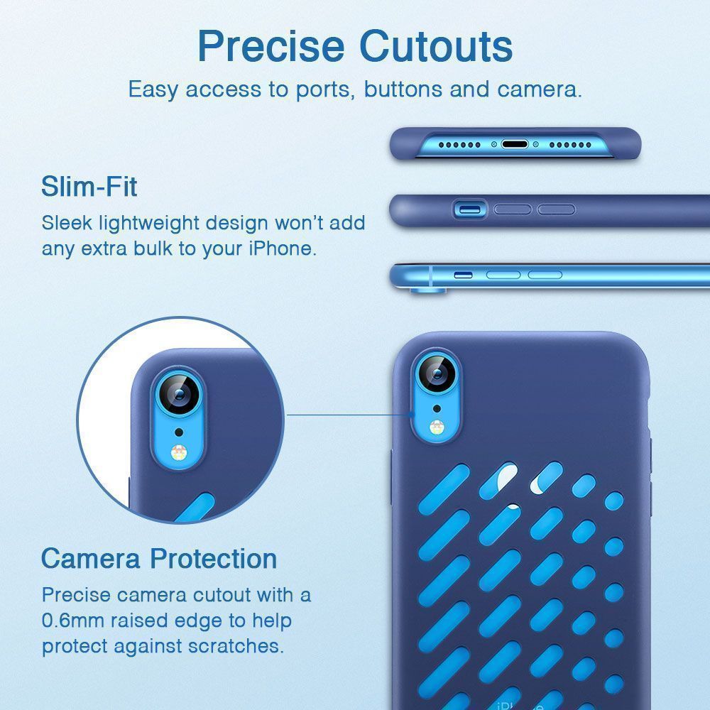 ESR iPhone XR Yippee Color Crocs Blue STOCK OFFERS ESR ESR iPhone XR Yippee Color Crocs Blue - Image 2