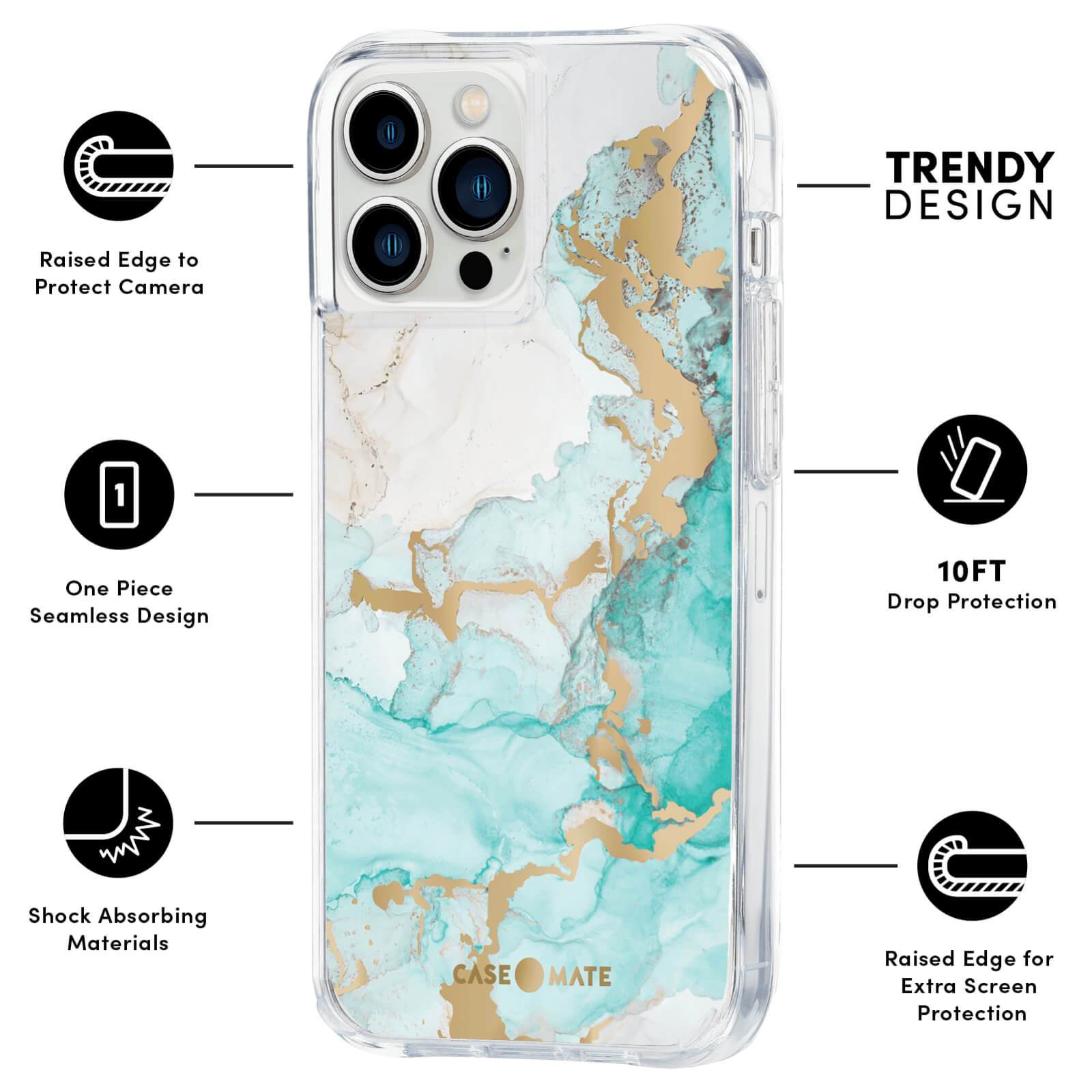 Case-Mate Tough Print Case Ocean iPhone 13 Pro Max (CM047446) STOCK OFFERS Case-Mate Case-Mate Tough Print Case Ocean iPhone 13 Pro Max (CM047446) - Image 5