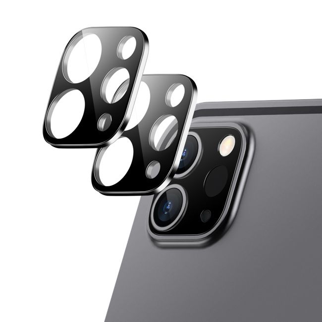 ESR Full Cover 9H Camera Glass iPad Pro 11/12,9 Black (2-Pack) ΠΡΟΣΤΑΣΙΑ ΟΘΟΝΗΣ ESR ESR Full Cover 9H Camera Glass iPad Pro 11/12,9 Black (2-Pack)
