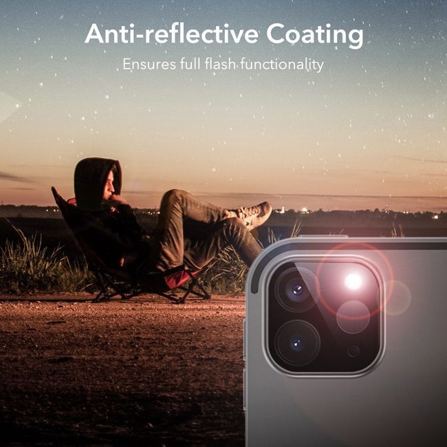 ESR Full Cover 9H Camera Glass iPad Pro 11/12,9 Black (2-Pack) ΠΡΟΣΤΑΣΙΑ ΟΘΟΝΗΣ ESR ESR Full Cover 9H Camera Glass iPad Pro 11/12,9 Black (2-Pack) - Image 4