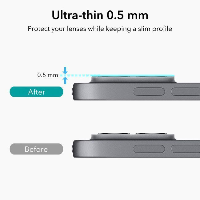 ESR Full Cover 9H Camera Glass iPad Pro 11/12,9 Black (2-Pack) ΠΡΟΣΤΑΣΙΑ ΟΘΟΝΗΣ ESR ESR Full Cover 9H Camera Glass iPad Pro 11/12,9 Black (2-Pack) - Image 3