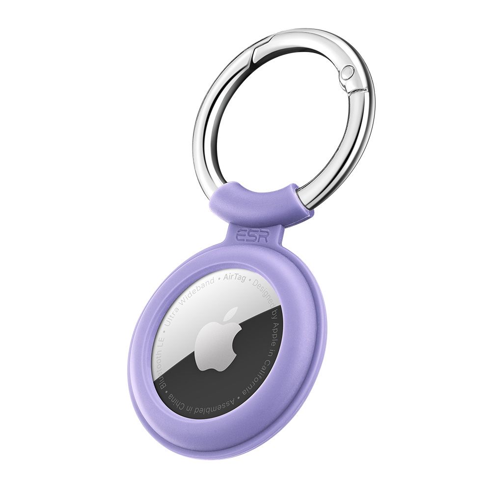 ESR AirTag Cloud Silicone Keychain Case Purple (4894240130858) ΘΗΚΕΣ ESR ESR AirTag Cloud Silicone Keychain Case Purple (4894240130858)