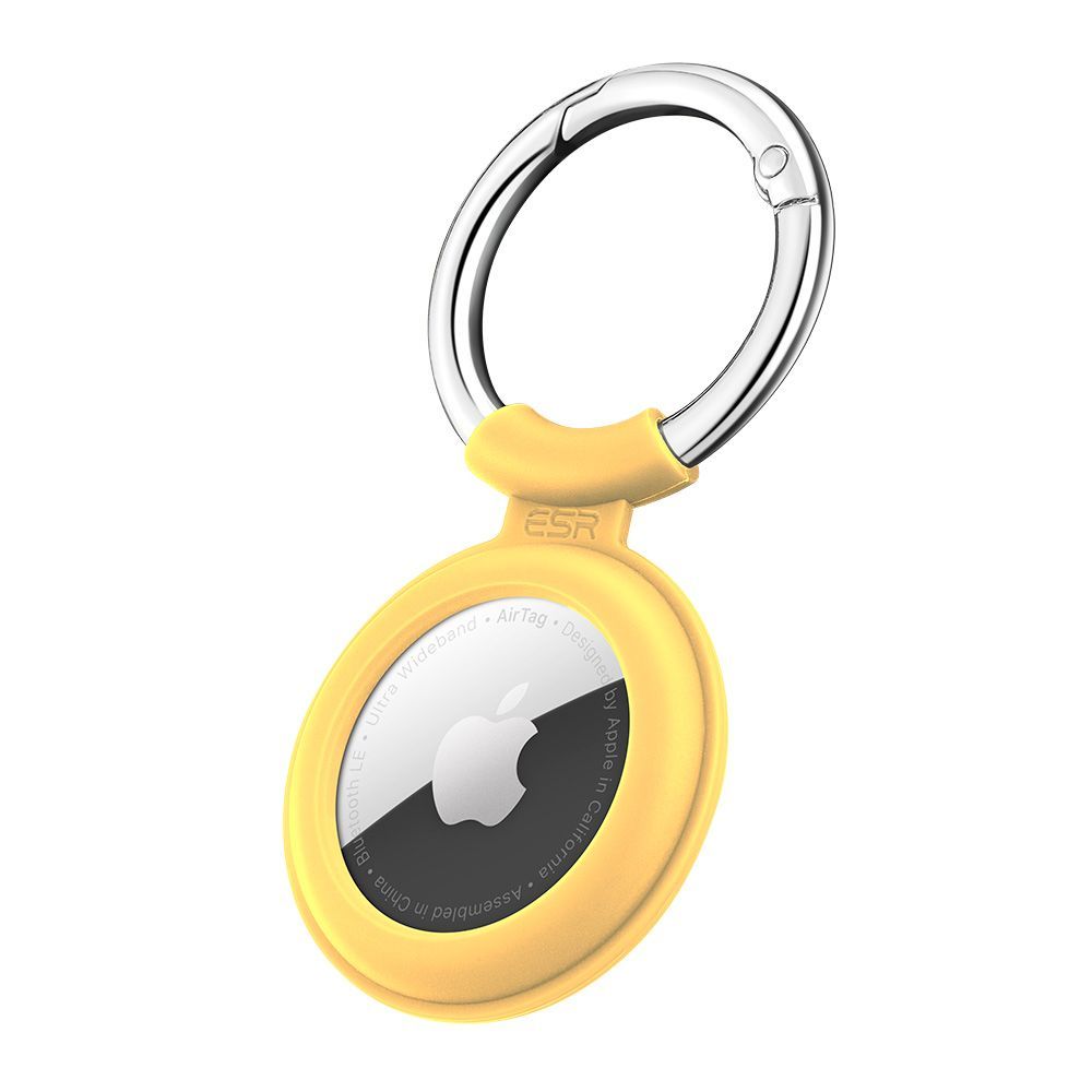 ESR AirTag Cloud Silicone Keychain Case Yellow (4894240130841) ΘΗΚΕΣ ESR ESR AirTag Cloud Silicone Keychain Case Yellow (4894240130841)