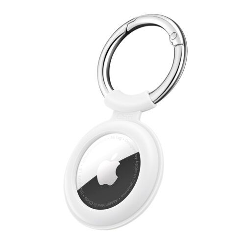 ESR AirTag Cloud Silicone Keychain Case White (4894240130810) ΘΗΚΕΣ ESR ESR AirTag Cloud Silicone Keychain Case White (4894240130810)