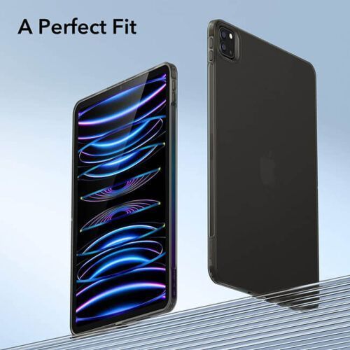 Alternative view of ESR Project Zero Back Case Frosted Black iPad Pro 11 2021/2022