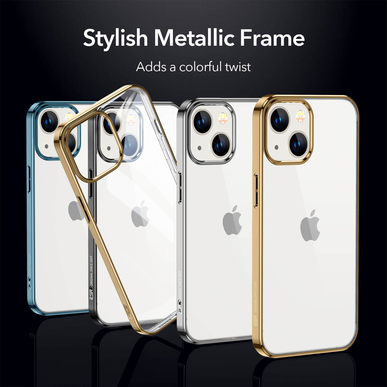 ESR iPhone 13/14 Zero Case Gold ΘΗΚΕΣ ESR ESR iPhone 13/14 Zero Case Gold - Image 5