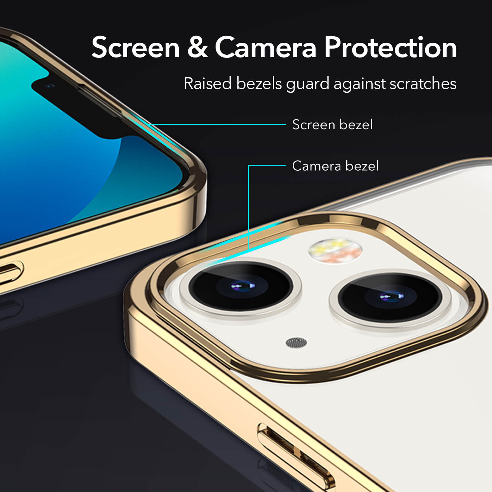 ESR iPhone 13/14 Zero Case Gold ΘΗΚΕΣ ESR ESR iPhone 13/14 Zero Case Gold - Image 7