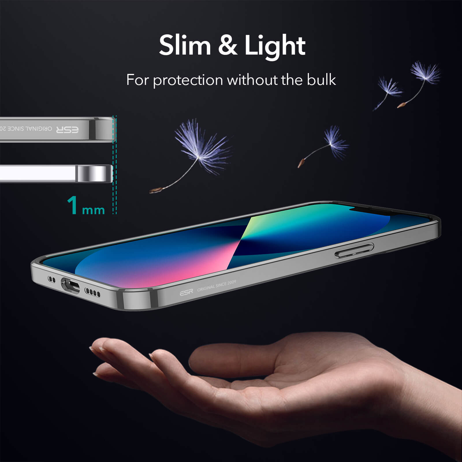 ESR iPhone 13 Pro Zero Case Silver ΘΗΚΕΣ ESR ESR iPhone 13 Pro Zero Case Silver - Image 7