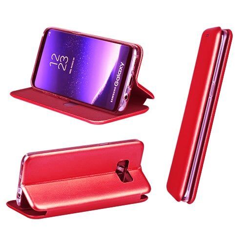 Alternative view of Forcell Book Elegance Case Red iPhone X/Xs