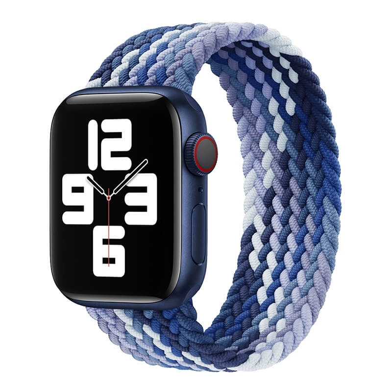 Hera Braided Weaving Blue Λουράκι για Apple Watch 44/45/46/49mm (Size: L) APPLE WATCH OEM Hera Braided Weaving Blue Λουράκι για Apple Watch 44/45/46/49mm (Size: L)