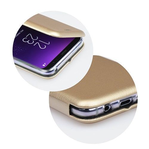 Forcell Book Elegance Case Gold iPhone X/Xs STOCK OFFERS Forcell Forcell Book Elegance Case Gold iPhone X/Xs - Image 3