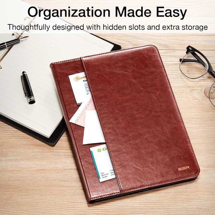ESR Intelligent Leather Brown iPad Pro 11 ΘΗΚΕΣ ESR ESR Intelligent Leather Brown iPad Pro 11 - Image 2