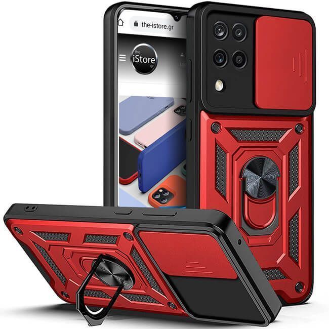 Combo Kickstand Slide Camera Case Black Samsung Galaxy M53 5G ΘΗΚΕΣ OEM Combo Kickstand Slide Camera Case Black Samsung Galaxy M53 5G - Image 5