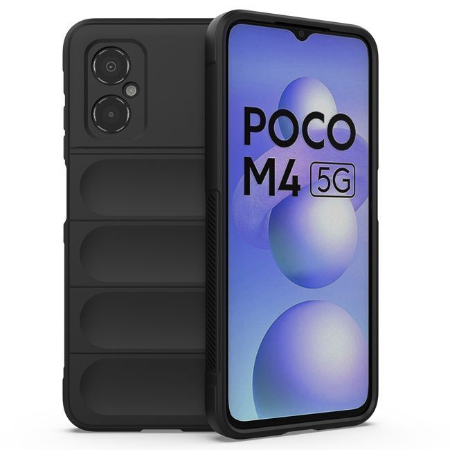 Magic Shield Case Black Xiaomi Poco M4 5G ΘΗΚΕΣ OEM Magic Shield Case Black Xiaomi Poco M4 5G - Image 3