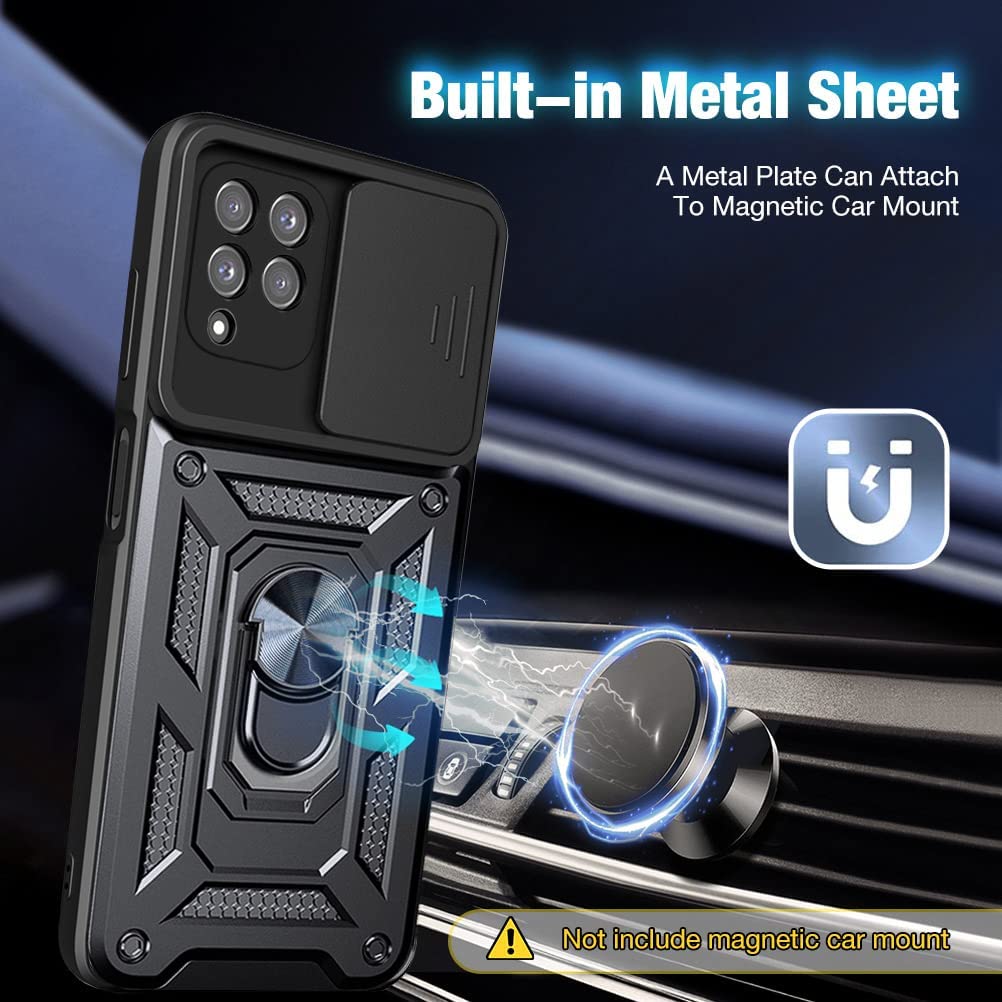 Combo Kickstand Slide Camera Case Black Xiaomi Poco M4 Pro 4G ΘΗΚΕΣ OEM Combo Kickstand Slide Camera Case Black Xiaomi Poco M4 Pro 4G - Image 3